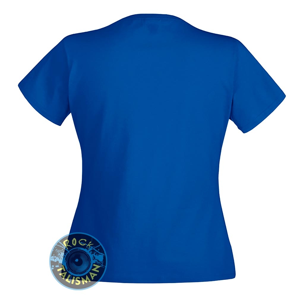 футболка женская ELECTRIC BLUES синяя 0