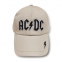 Бейсболка AC/DC Logo бежева 0