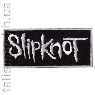 нашивка с вышивкой SLIPKNOT 1 Logo