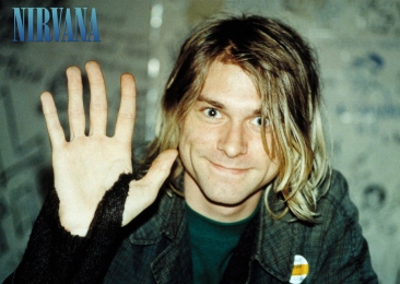 Плакат NIRVANA 4 Kurt Cobain