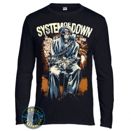 Футболка довгий рукав SYSTEM OF A DOWN Gas Mask
