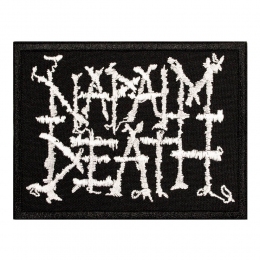 Нашивка з вишивкою NAPALM DEATH