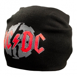 шапка бини с принтом AC/DC Black Ice