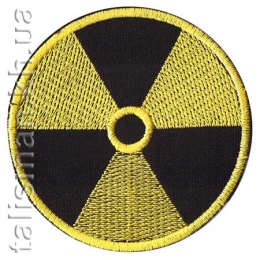 Нашивка з вишивкою Radioactive