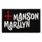 нашивка с вышивкой MARILYN MANSON 2 готика