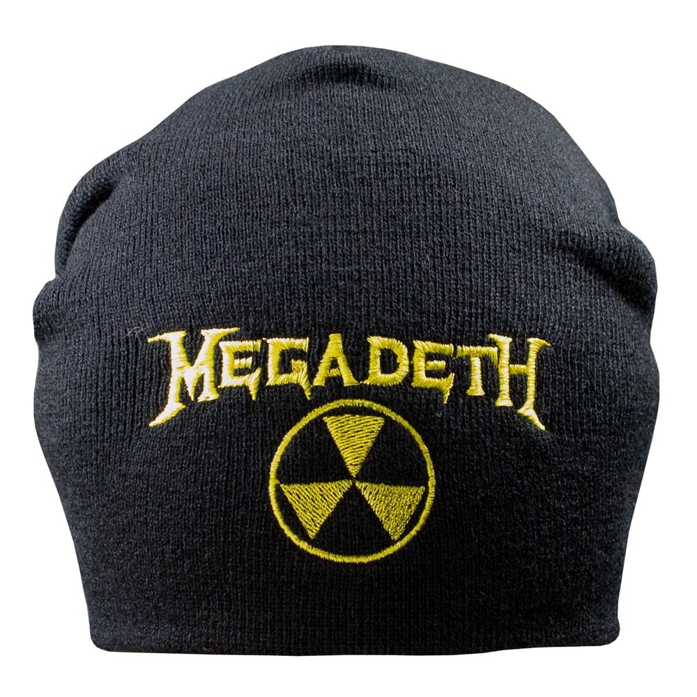 Шапка біні з вишивкою MEGADETH Radioactive 0