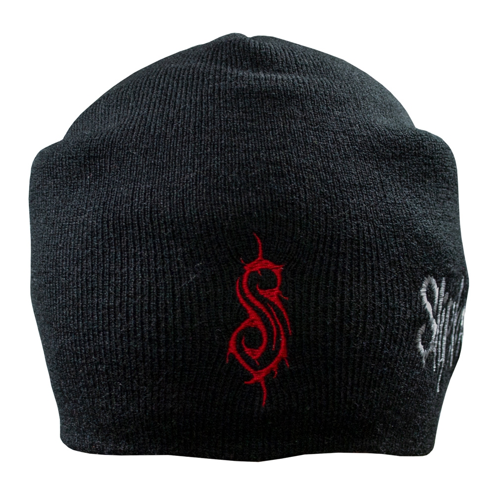 шапка бини с вышивкой SLIPKNOT Logo 0