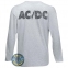 футболка длинный рукав AC/DC 74 Jailbreak меланжевая  0