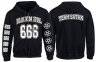 Толстовка на змійці BLACK METAL 666 1