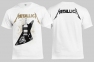 Футболка METALLICA Papa Het guitar біла 1