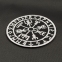 Нашивка VEGVISIR рунічний компас у футарку 0