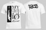 Футболка MY CHEMICAL ROMANCE Hang Man біла 1