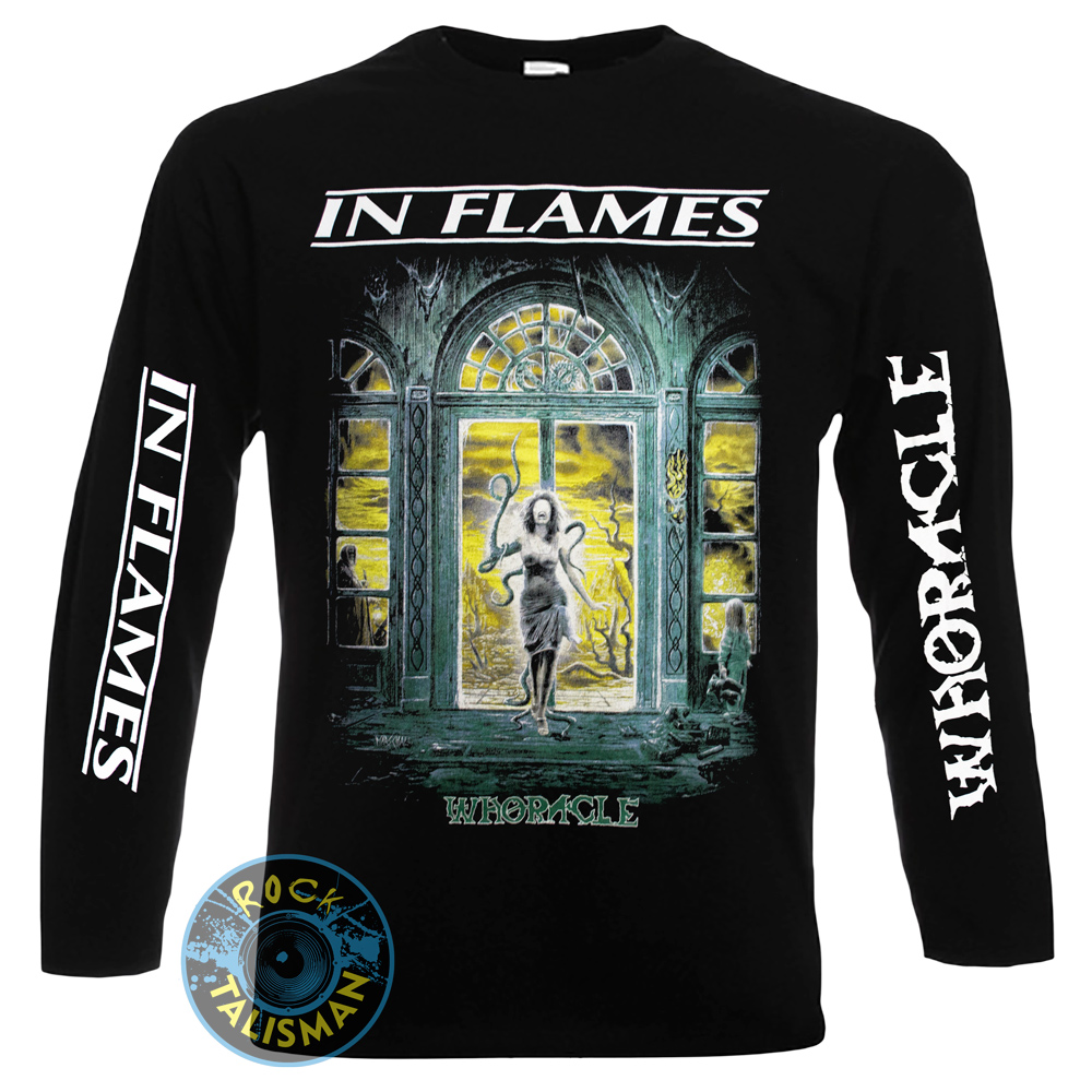 In flames hot sale whoracle shirt