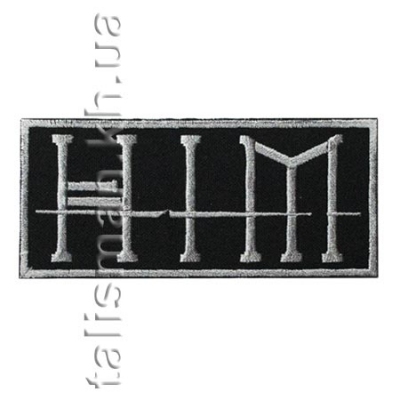 Нашивка HIM 1 слово