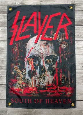 Прапор Slayer - South of Heaven 60х90 см