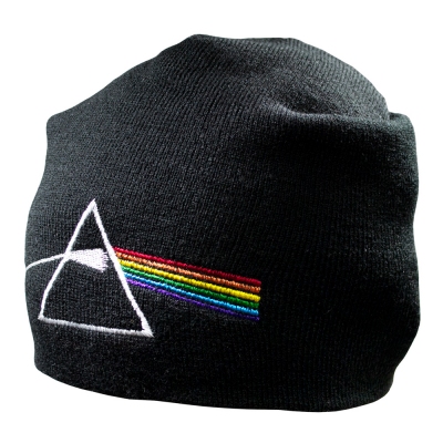 Шапка біні з вишивкою PINK FLOYD