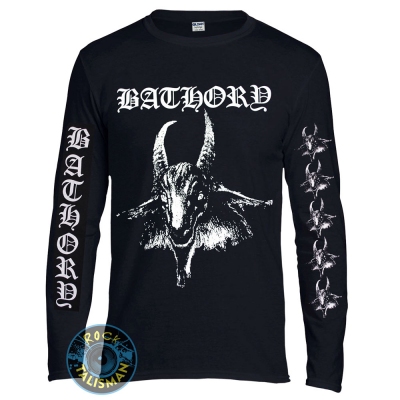 Футболка довгий рукав BATHORY Goat logo