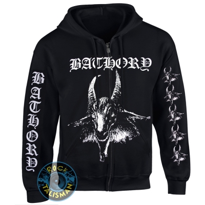 Толстовка на змійці BATHORY Goat logo