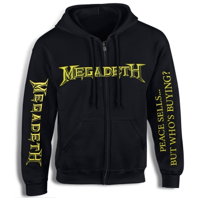 Толстовка на змійці MEGADETH Peace Sells...But Who's Buying?