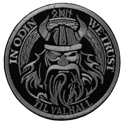 Нашивка IN ODIN WE TRUST