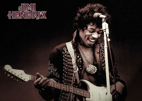 Плакат JIMI HENDRIX
