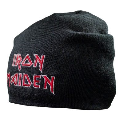 Шапка біні з вишивкою IRON MAIDEN Logo