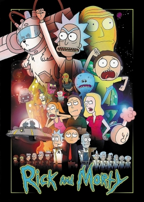Плакат RICK AND MORTY 2