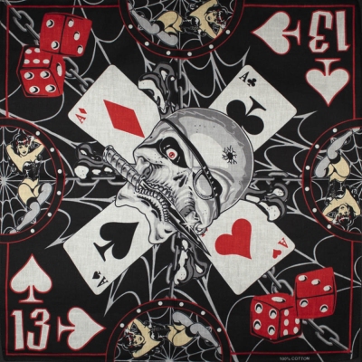 бандана BAN-102 Skulls Luck