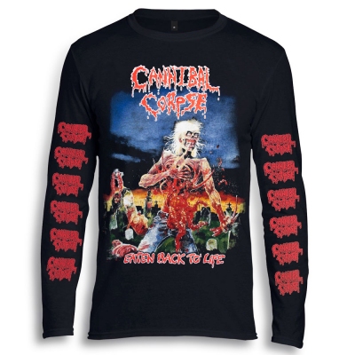 Футболка довгий рукав Cannibal Corpse - Eaten Back To Life
