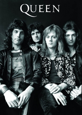 Плакат QUEEN 1 band