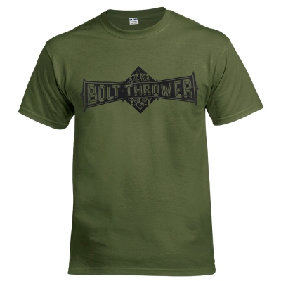 Футболка BOLT THROWER Logo оливкова