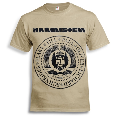 Футболка RAMMSTEIN Made In Germany хакі