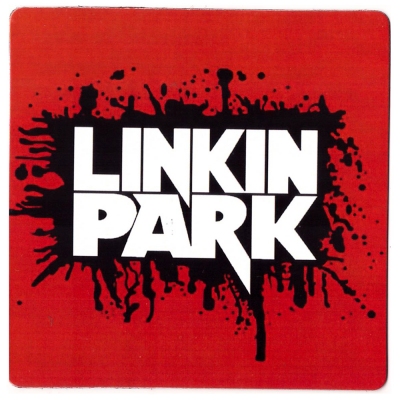 Магніт Linkin Park logo red
