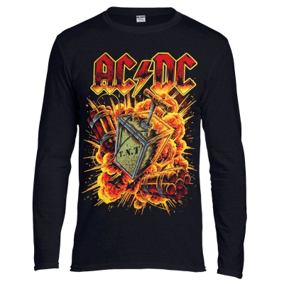 Футболка довгий рукав AC/DC Explosion