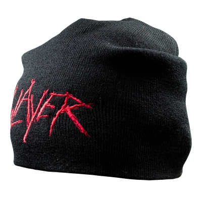 Шапка біні з вишивкою SLAYER Red Logo