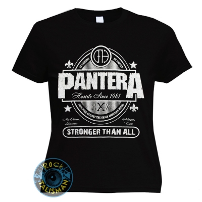 Футболка жіноча PANTERA Stronger Than All