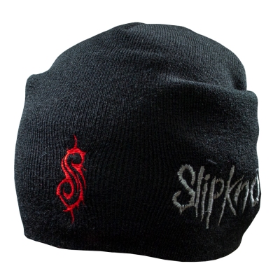Шапка біні з вишивкою SLIPKNOT Logo