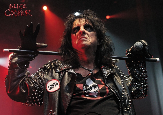 Плакат ALICE COOPER live