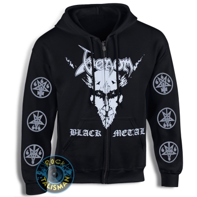 Толстовка на змійці VENOM Black Metal