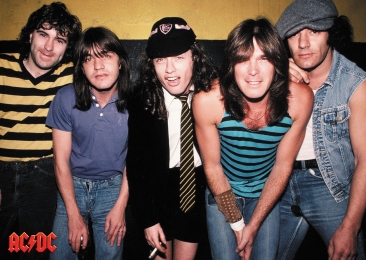 Плакат AC/DC 11 band