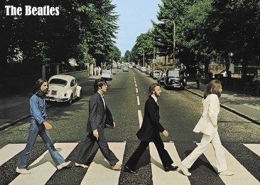 Плакат BEATLES 1 Abbey Road