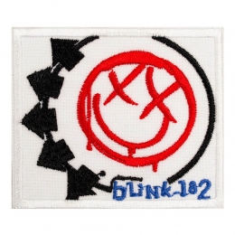 Нашивка з вишивкою BLINK-182