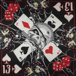 бандана BAN-102 Skulls Luck