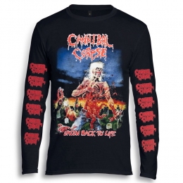 Футболка довгий рукав Cannibal Corpse - Eaten Back To Life