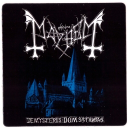 Магніт Mayhem “De Mysteriis Dom Sathanas”