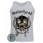 майка MOTORHEAD Everything Louder меланжевая 